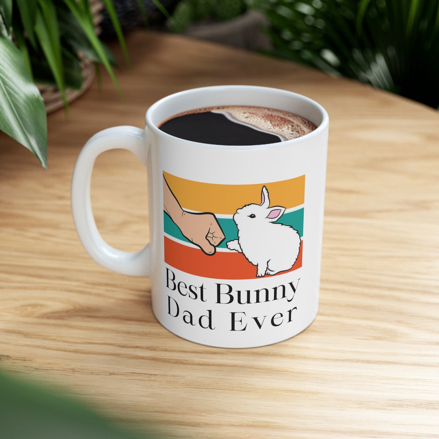 Best Bunny Dad Ever 11oz Coffee Mug