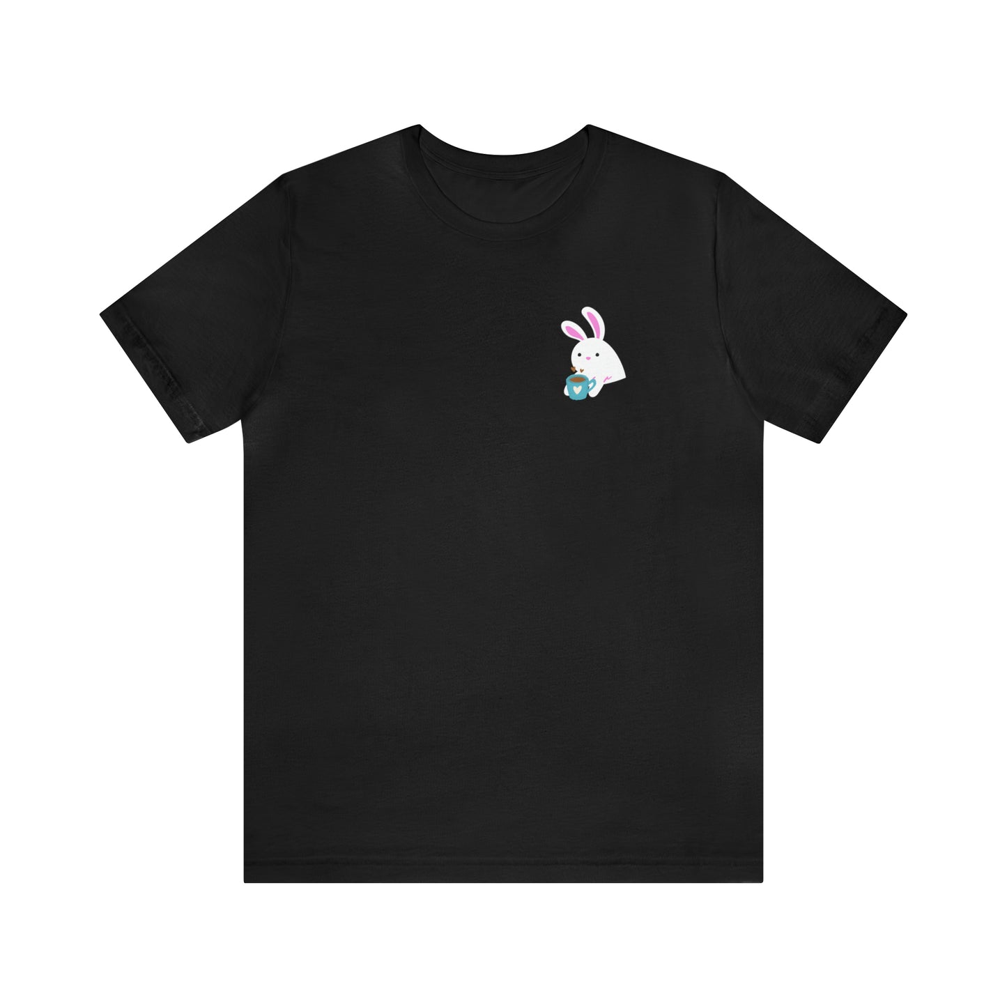 Bunny Drinking Coffee T-shirt
