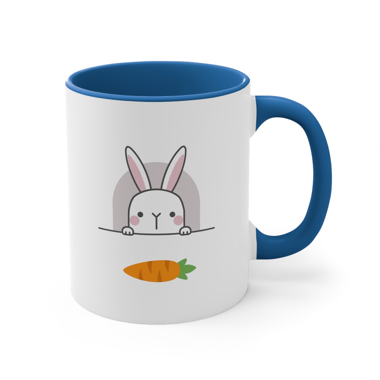 Bunny Peeking Coffee Mug