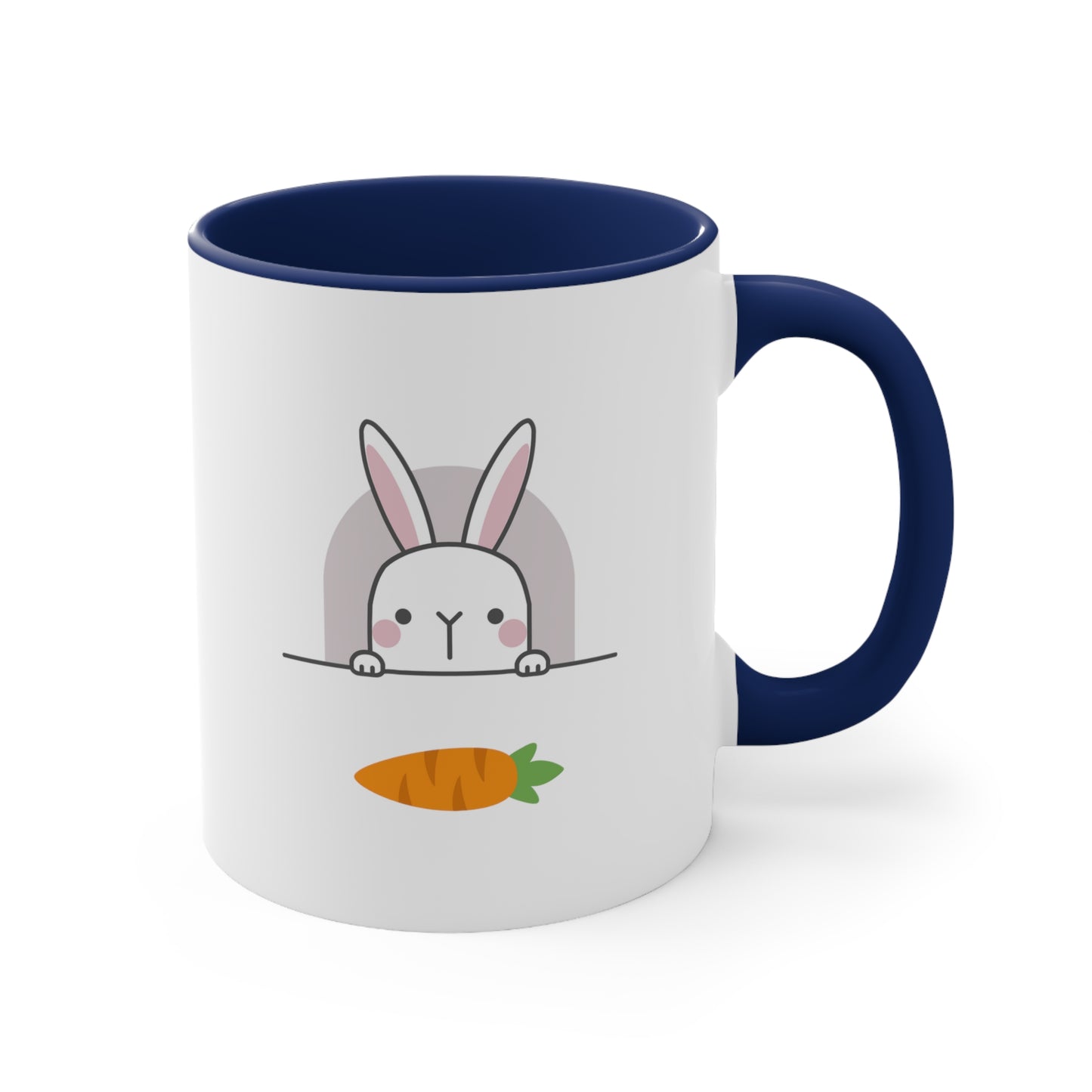 Bunny Peeking Coffee Mug