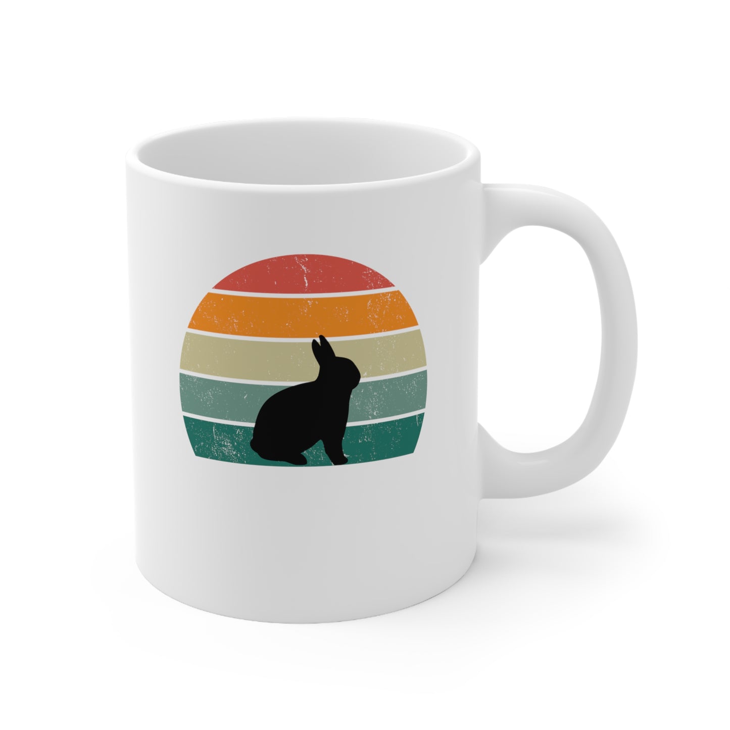 Retro Bunny Mug