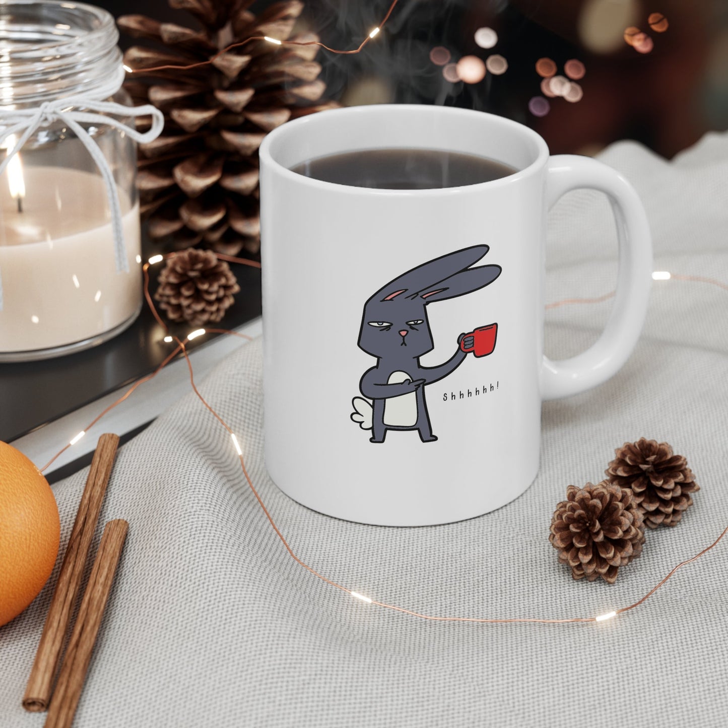 Be quiet Coffee Mug