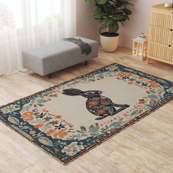 Floral Bunny Play Mat – Bunns Stuff1