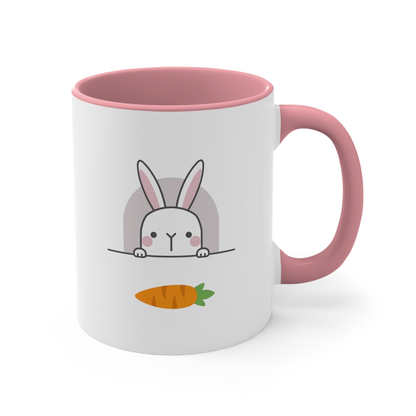 Bunny Peeking Coffee Mug