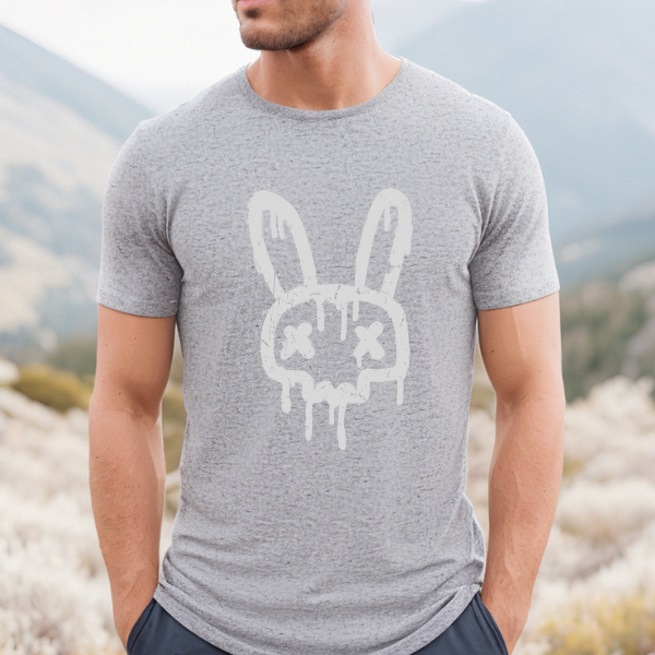 Bunny Dad Spray paint T-Shirt