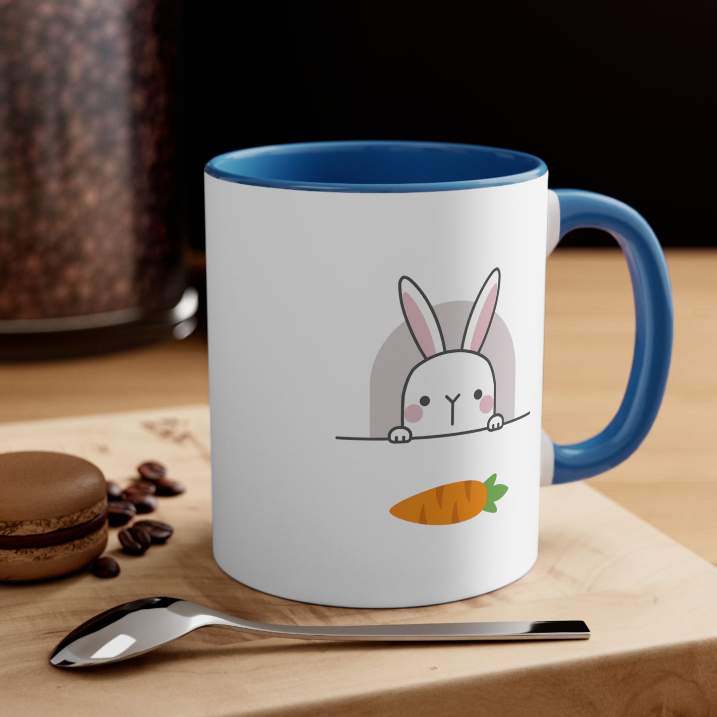 Bunny Peeking Coffee Mug