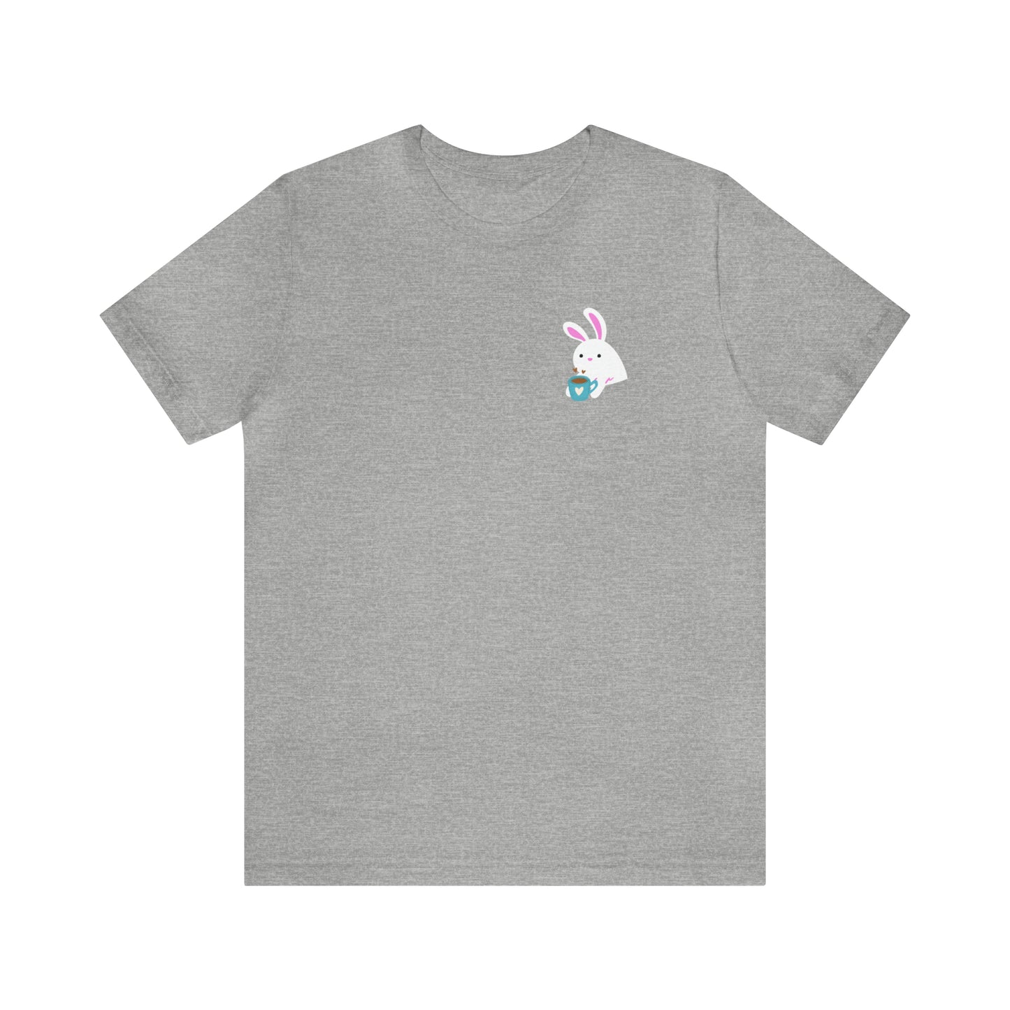 Bunny Drinking Coffee T-shirt