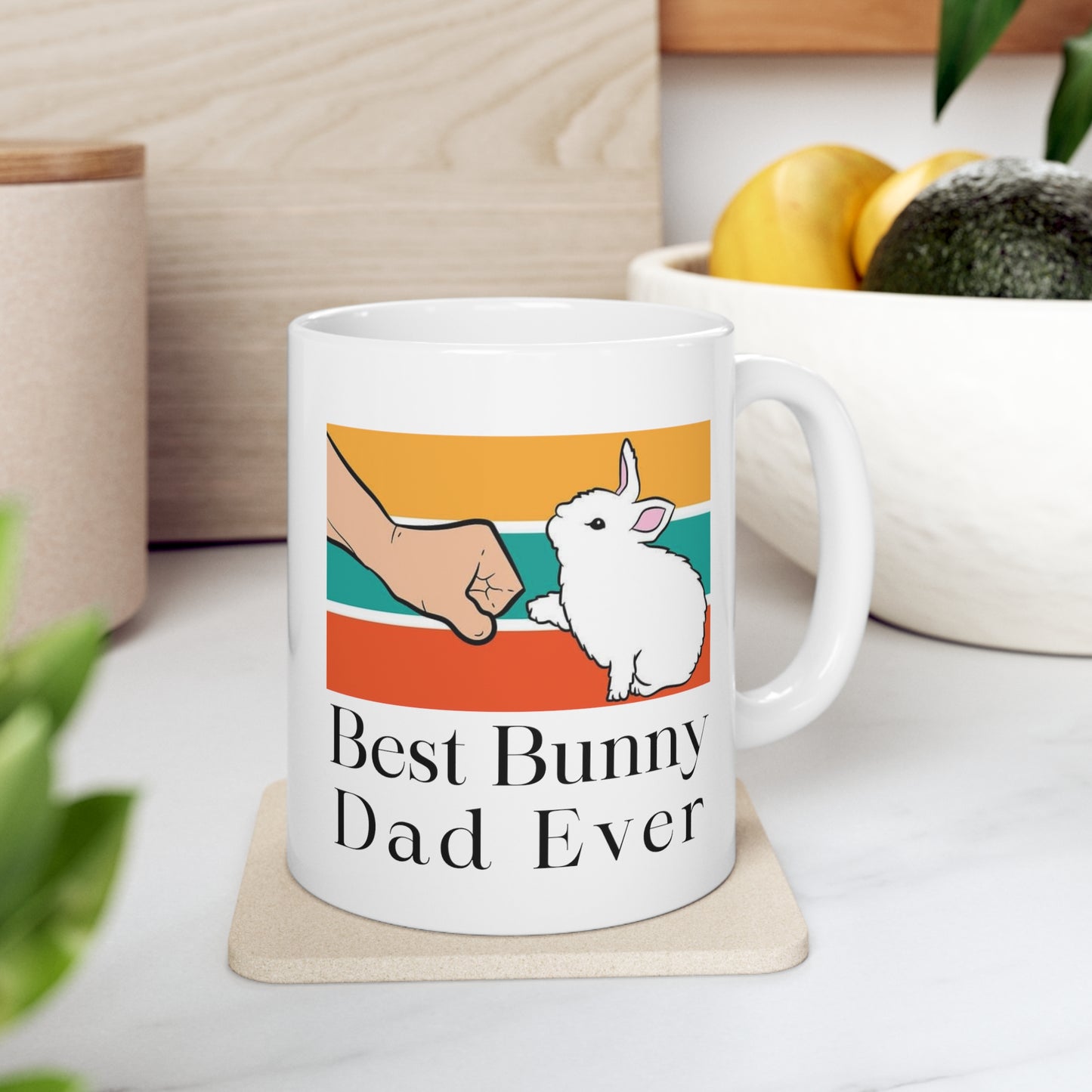 Best Bunny Dad Ever 11oz Coffee Mug