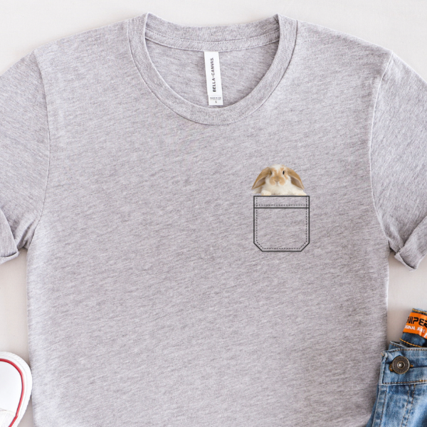 Bunny In Pocket Shirt