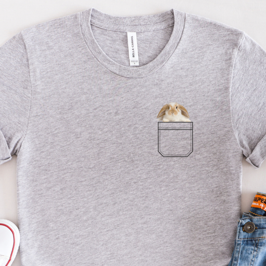 Bunny In Pocket Shirt