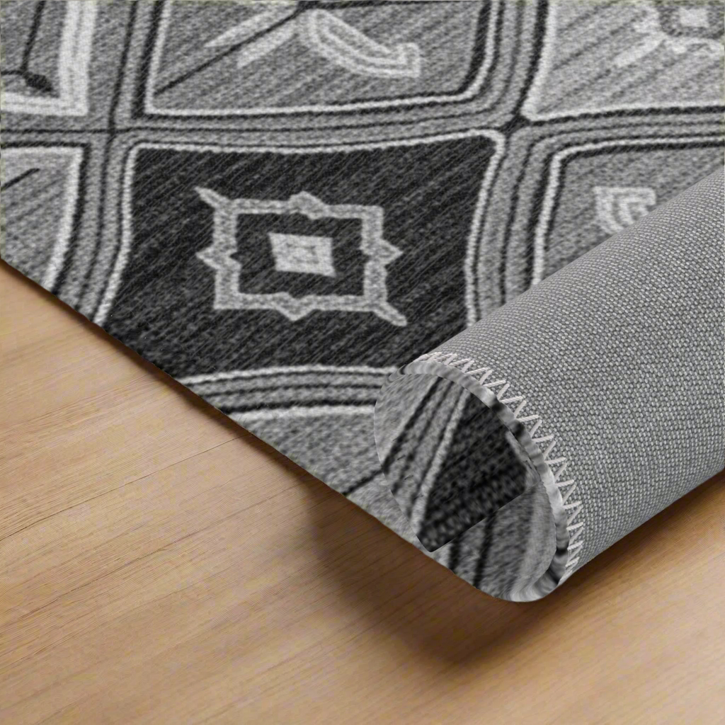 Modern Grey Rug