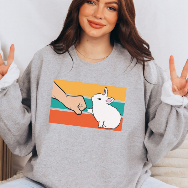 Bunny Fist Bump Sweatshirt
