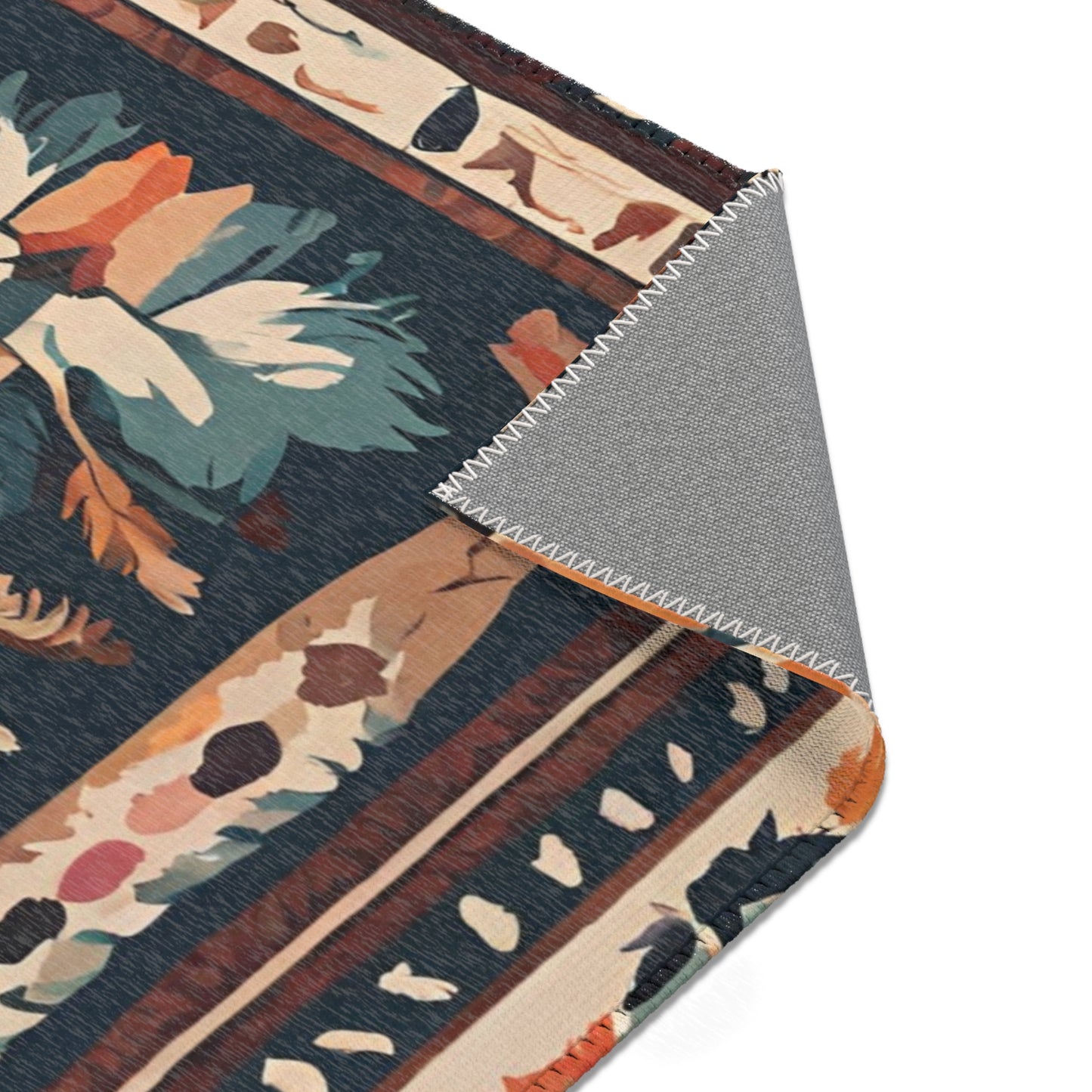 Boho Rabbit Mat
