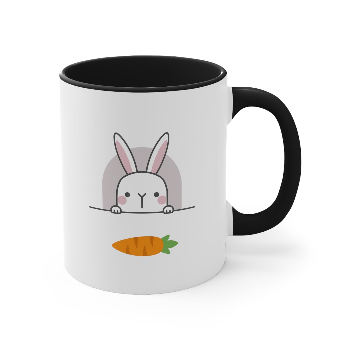 Bunny Peeking Coffee Mug