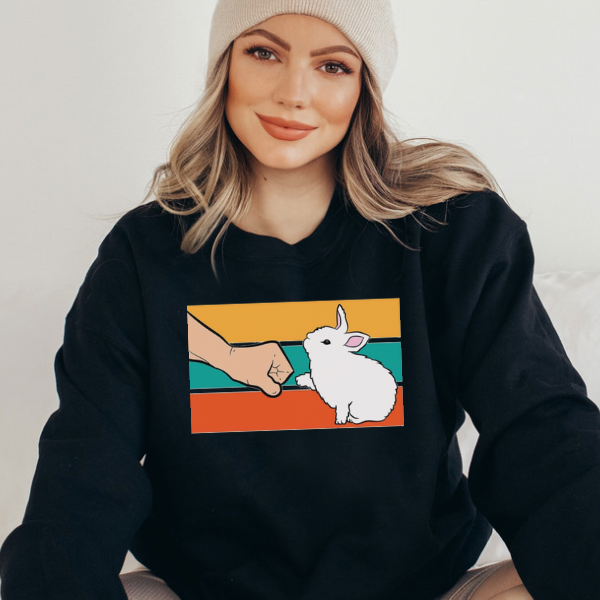 Bunny Fist Bump Sweatshirt