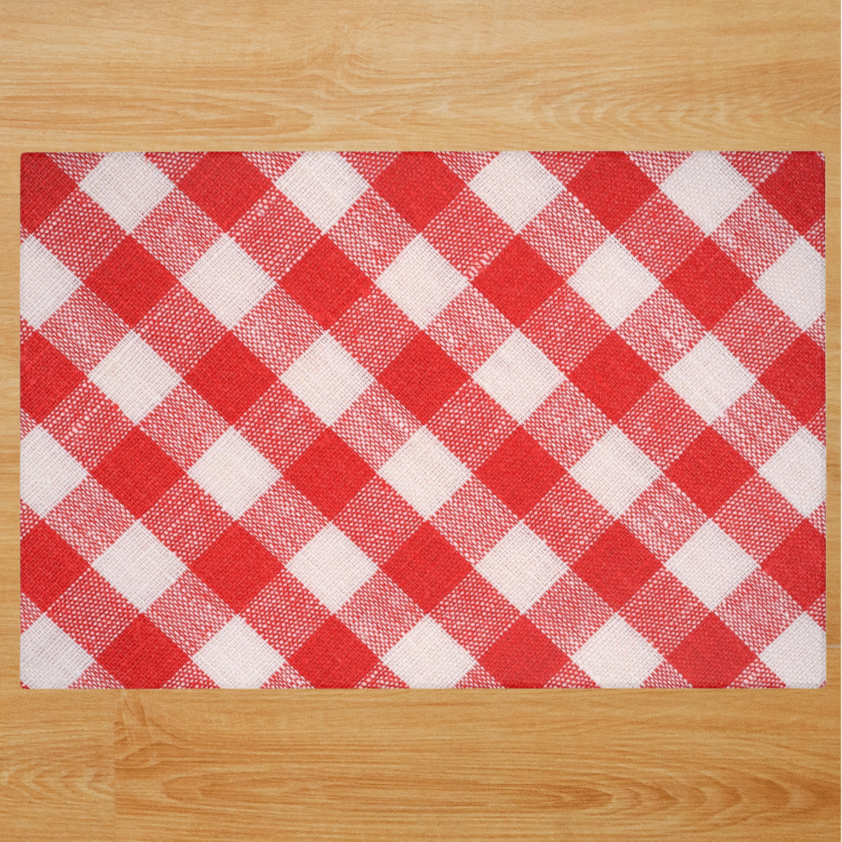 Pet Playpen Floormat, Red Picnic