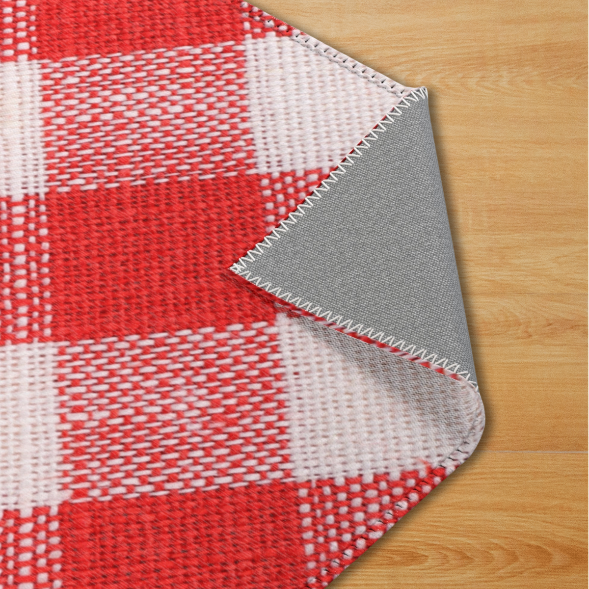 Pet Playpen Floormat, Red Picnic