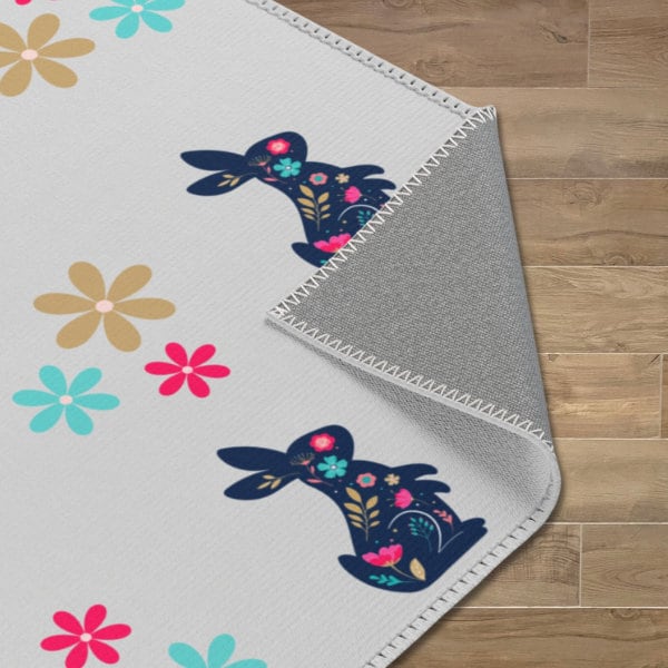 Floral Bunnies Playmat