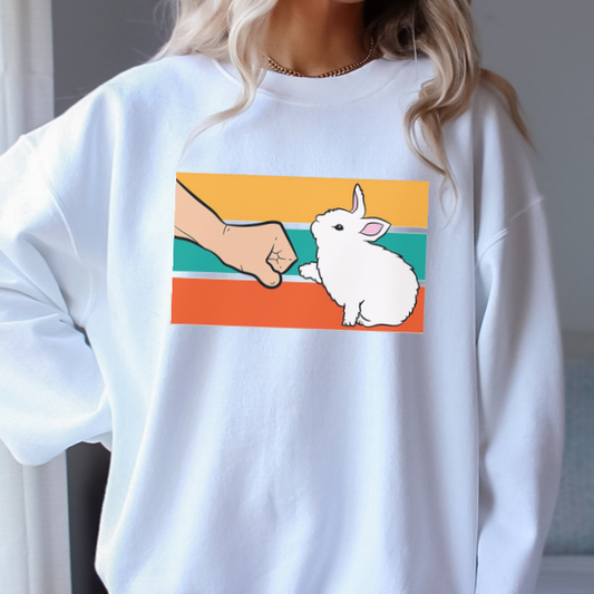 Bunny Fist Bump Sweatshirt