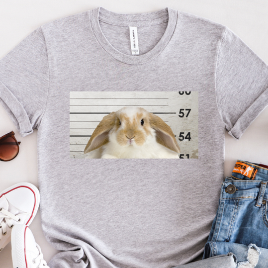 Bunny Mugshot T-shirt