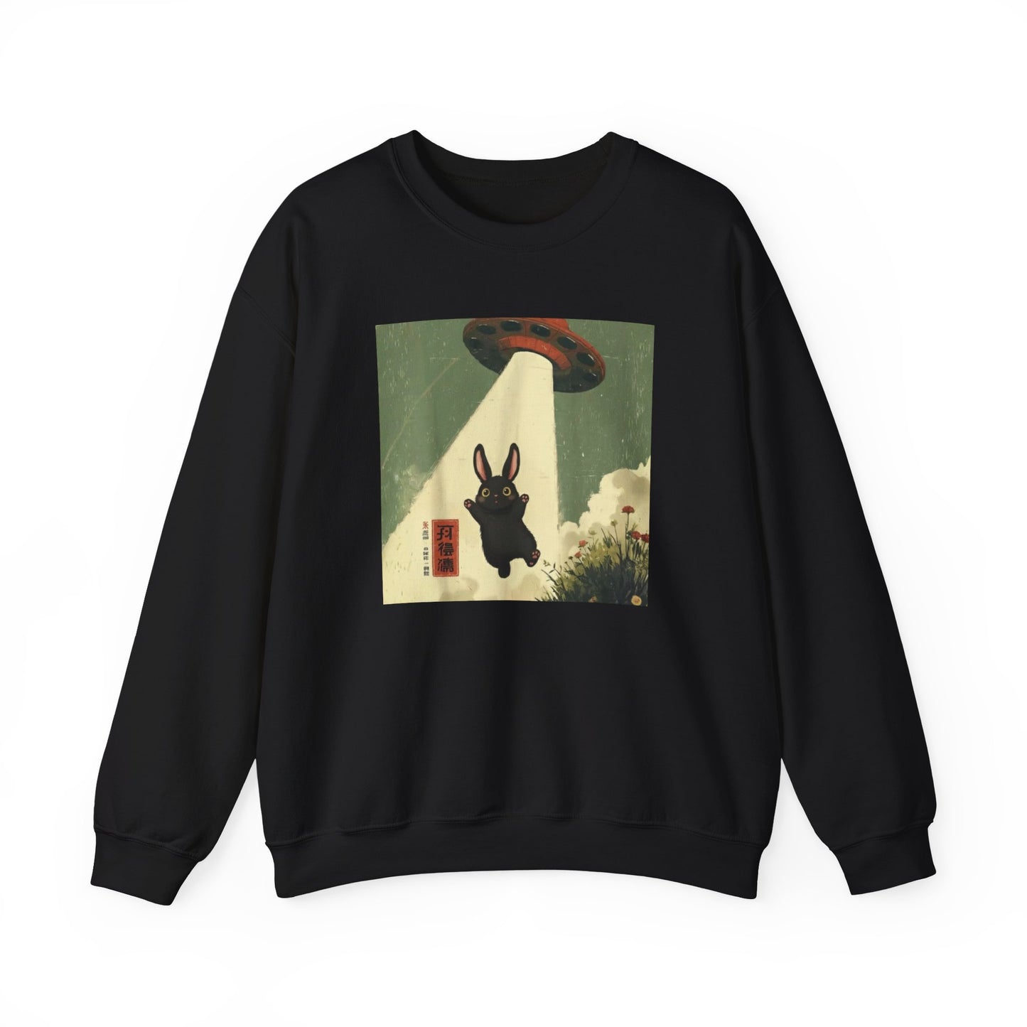 Alien Bunny Abduction Sweatshirt