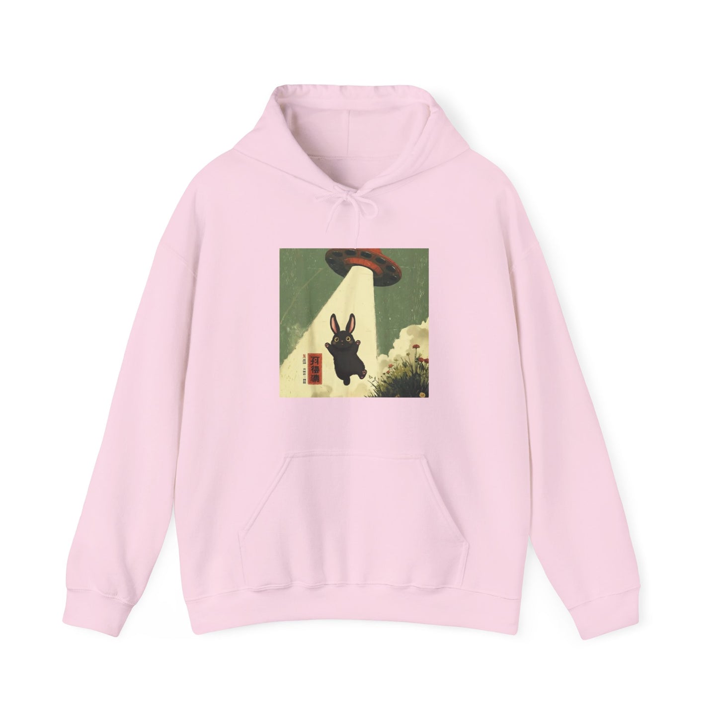 Alien Bunny Abduction Hoodie
