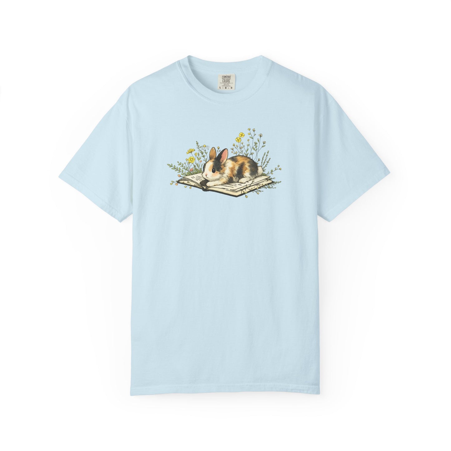 Bunny Reading Book T-Shirt