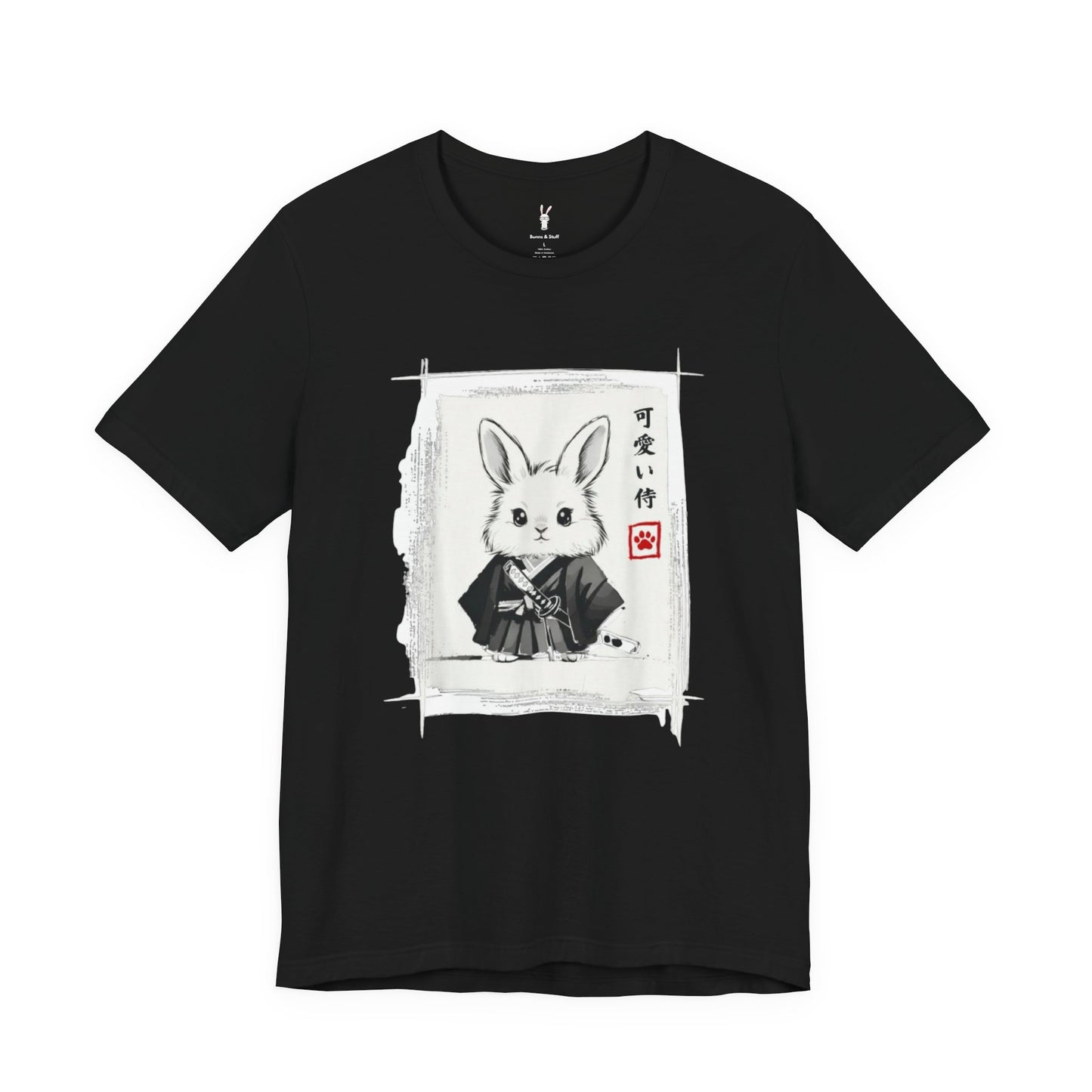 Cute Samurai Bunny T-shirt