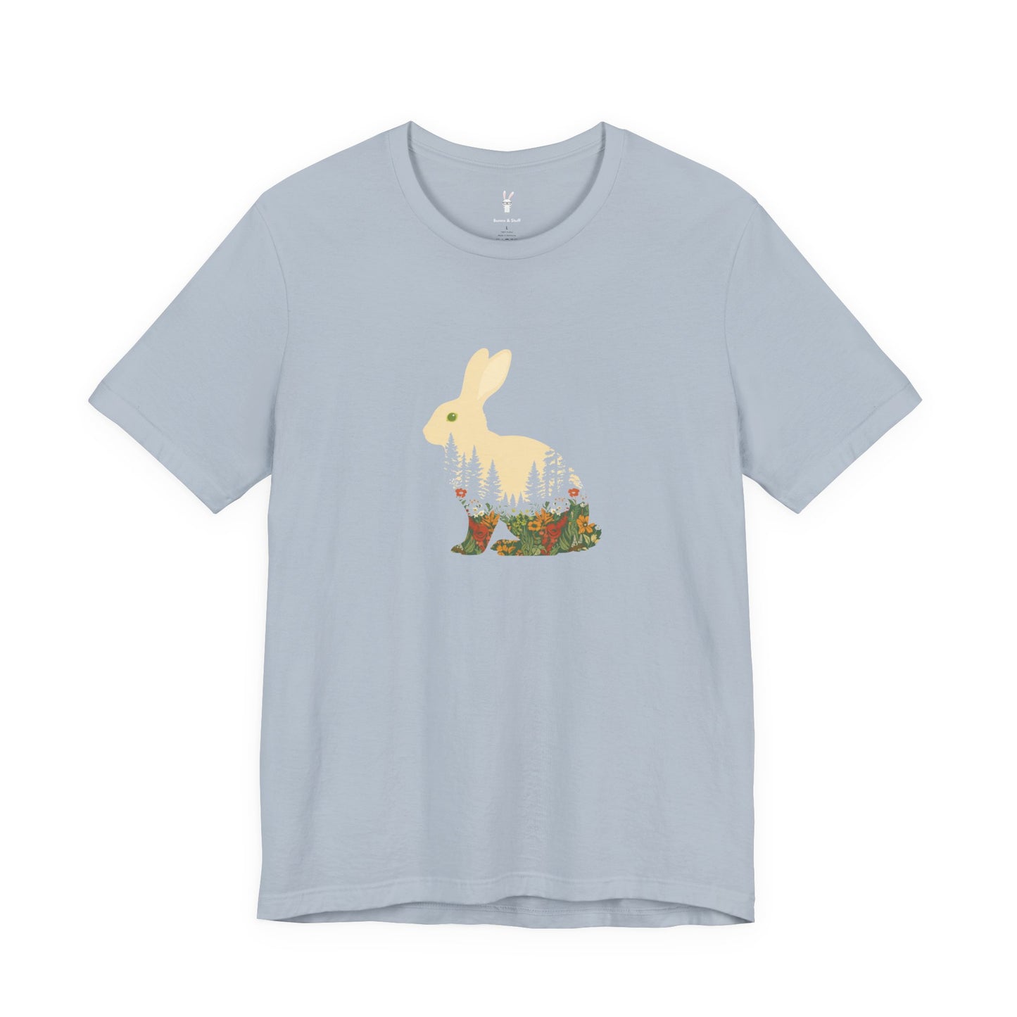 Forest Bunny Silhouette T-Shirt