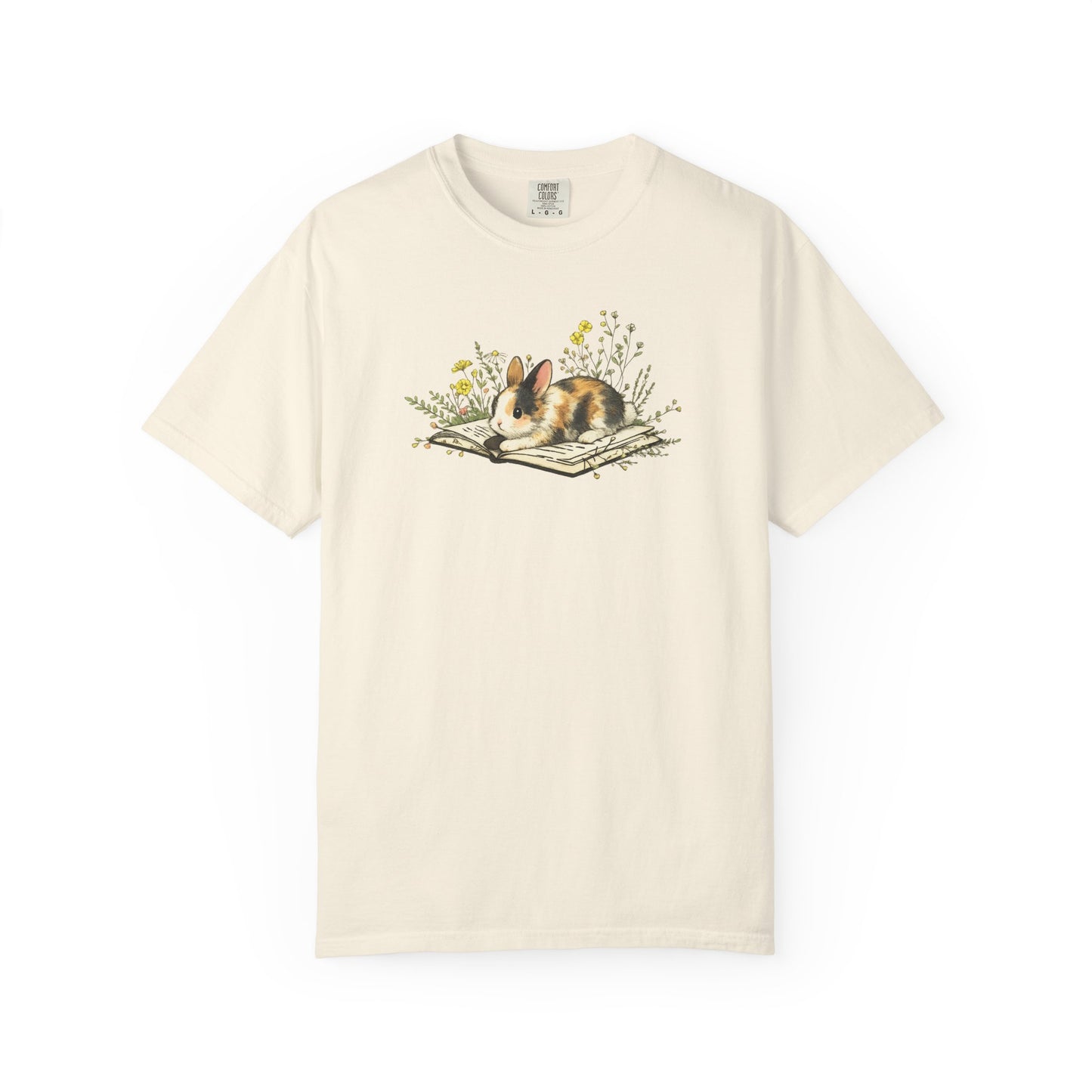 Bunny Reading Book T-Shirt