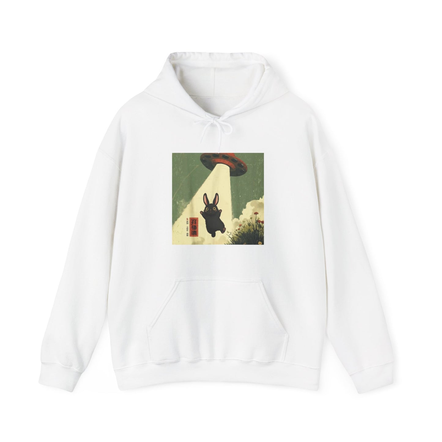 Alien Bunny Abduction Hoodie