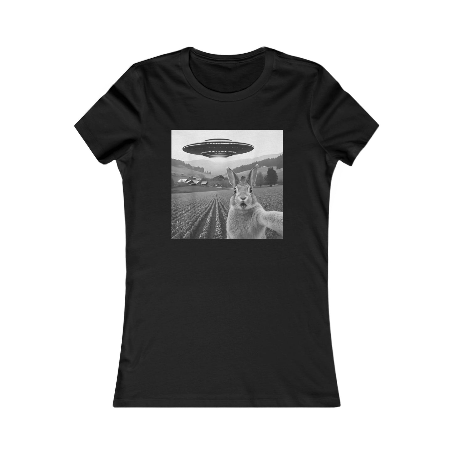 Women's Bunny Abduction T-Shirt
