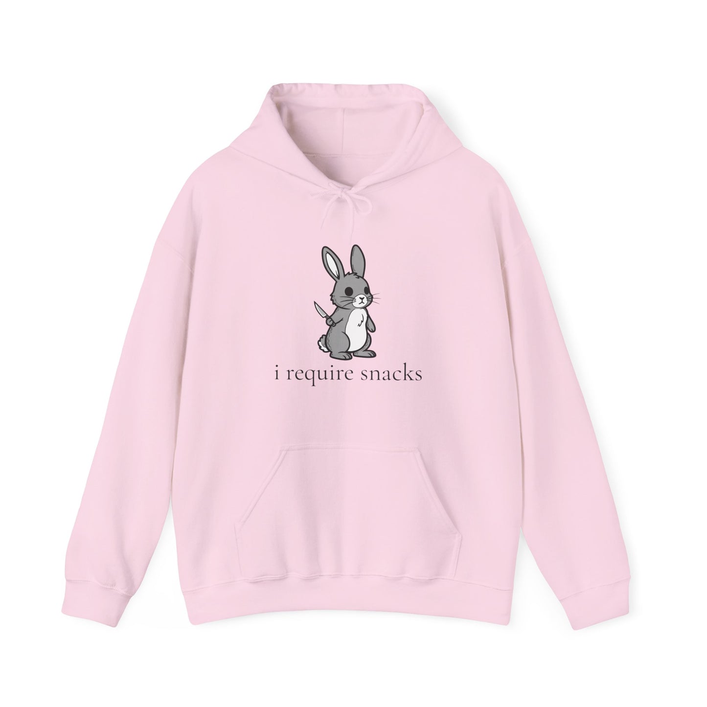 I Require Snacks Bunny Hoodie