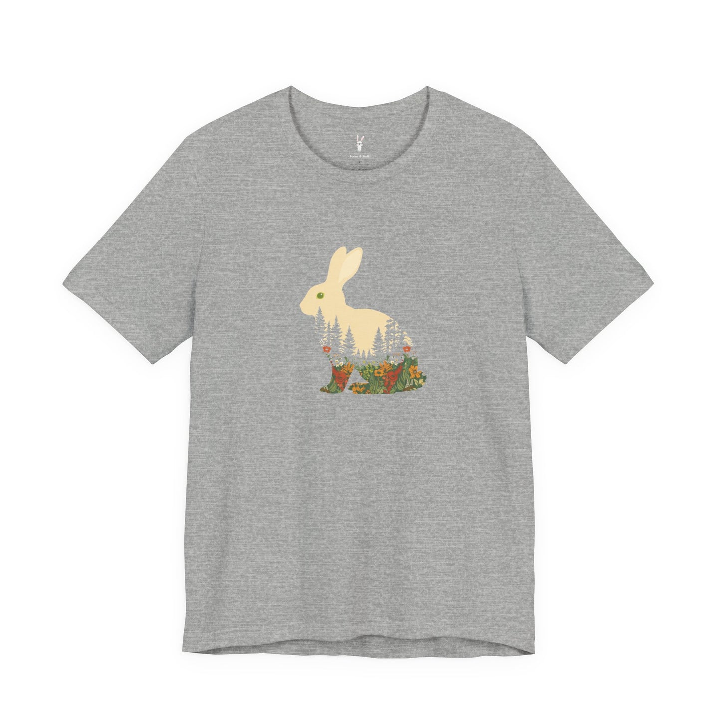 Forest Bunny Silhouette T-Shirt