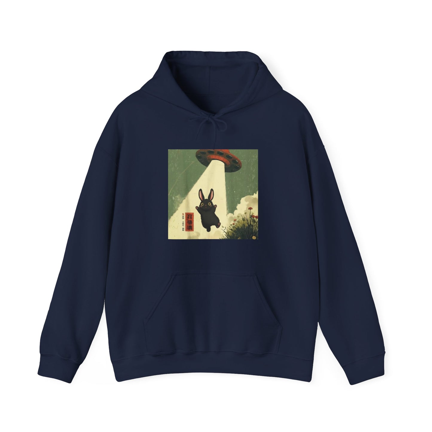 Alien Bunny Abduction Hoodie