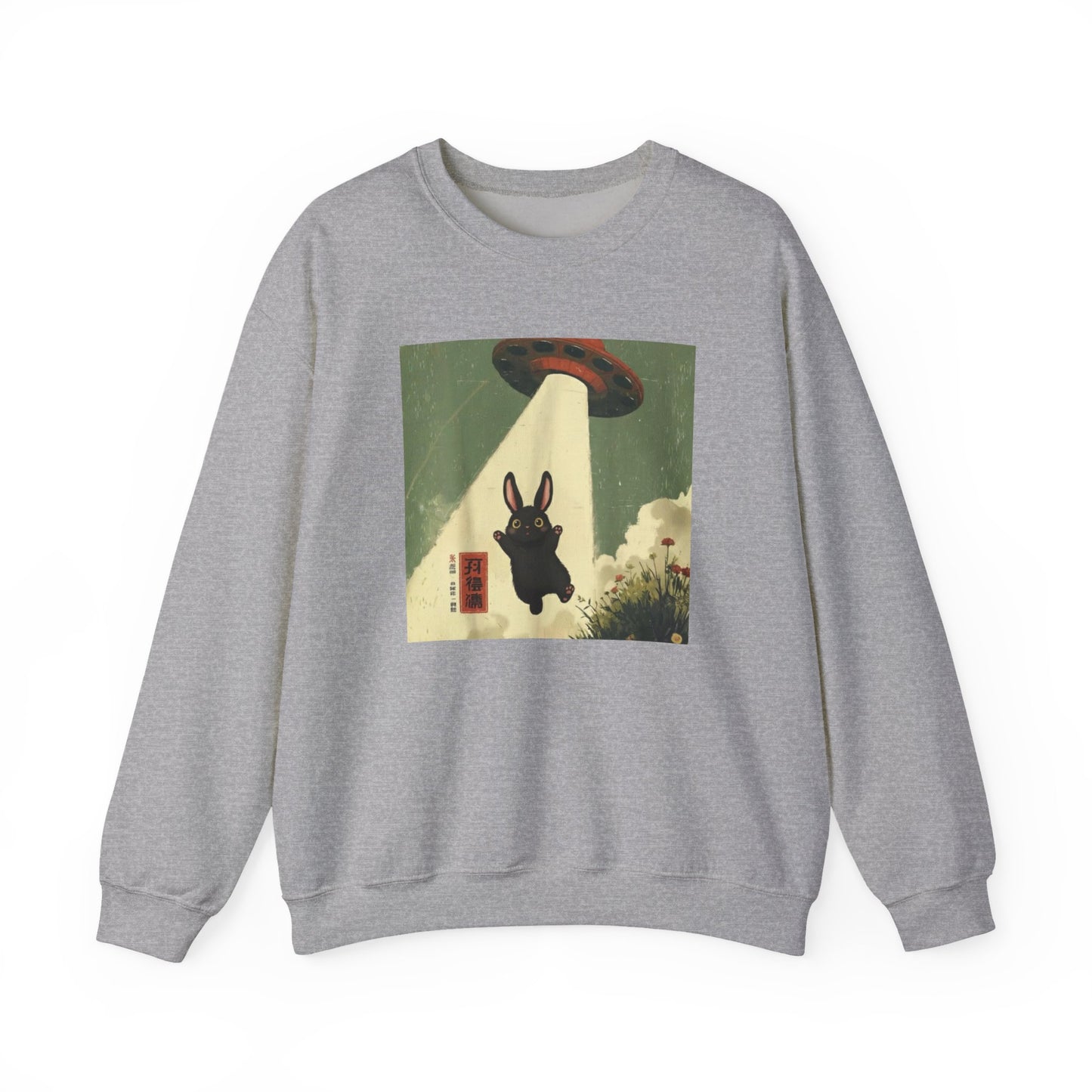 Alien Bunny Abduction Sweatshirt