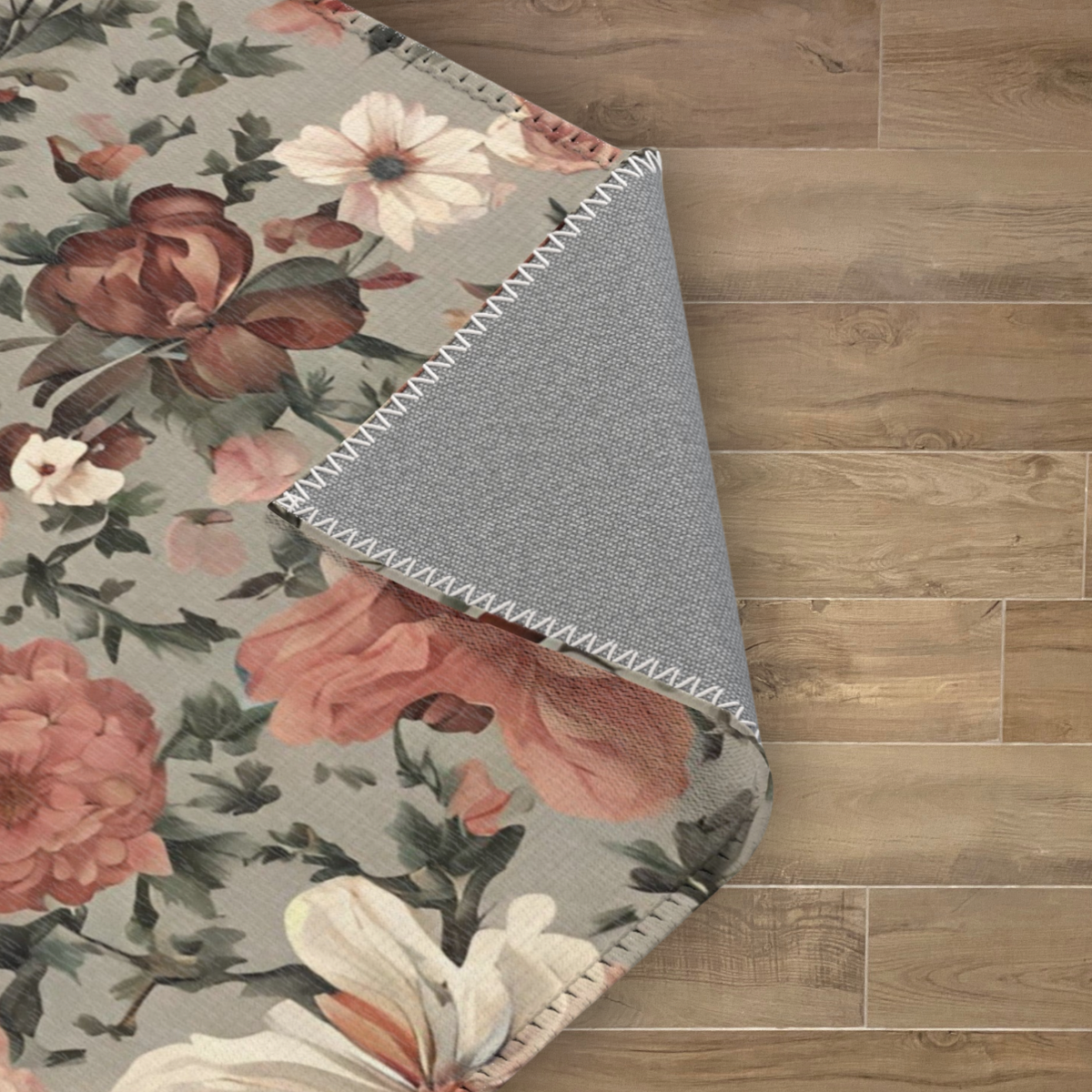 Rabbit Mat, Floral