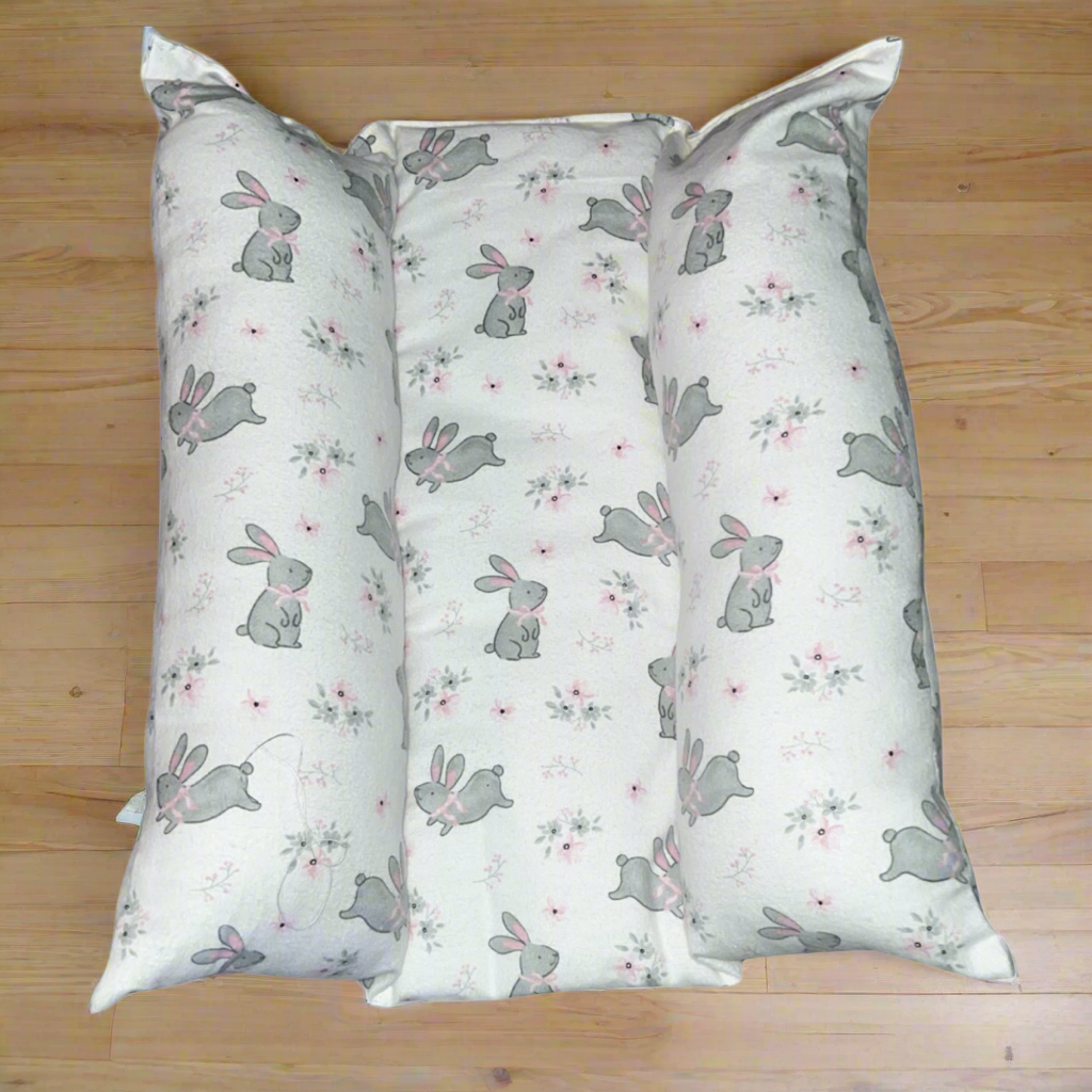 Bunny Snuggle Bed Floral