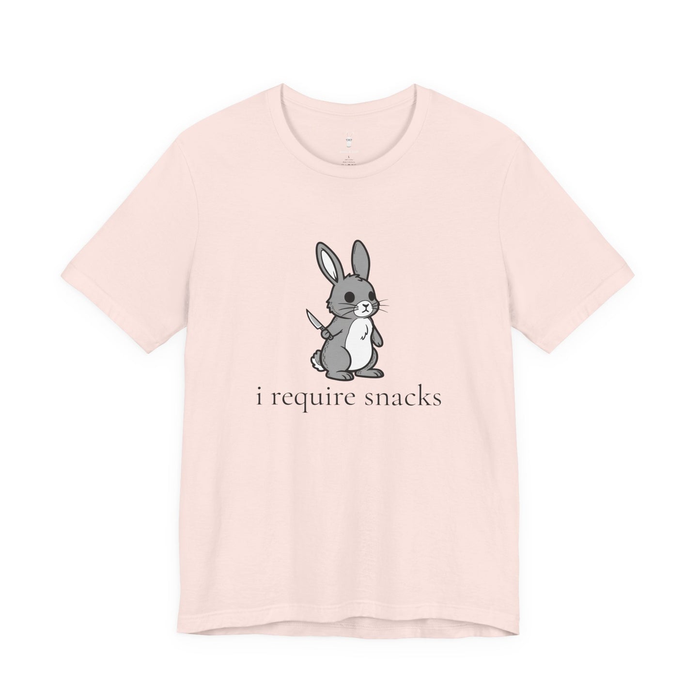 I Require Snacks Bunny T-Shirt