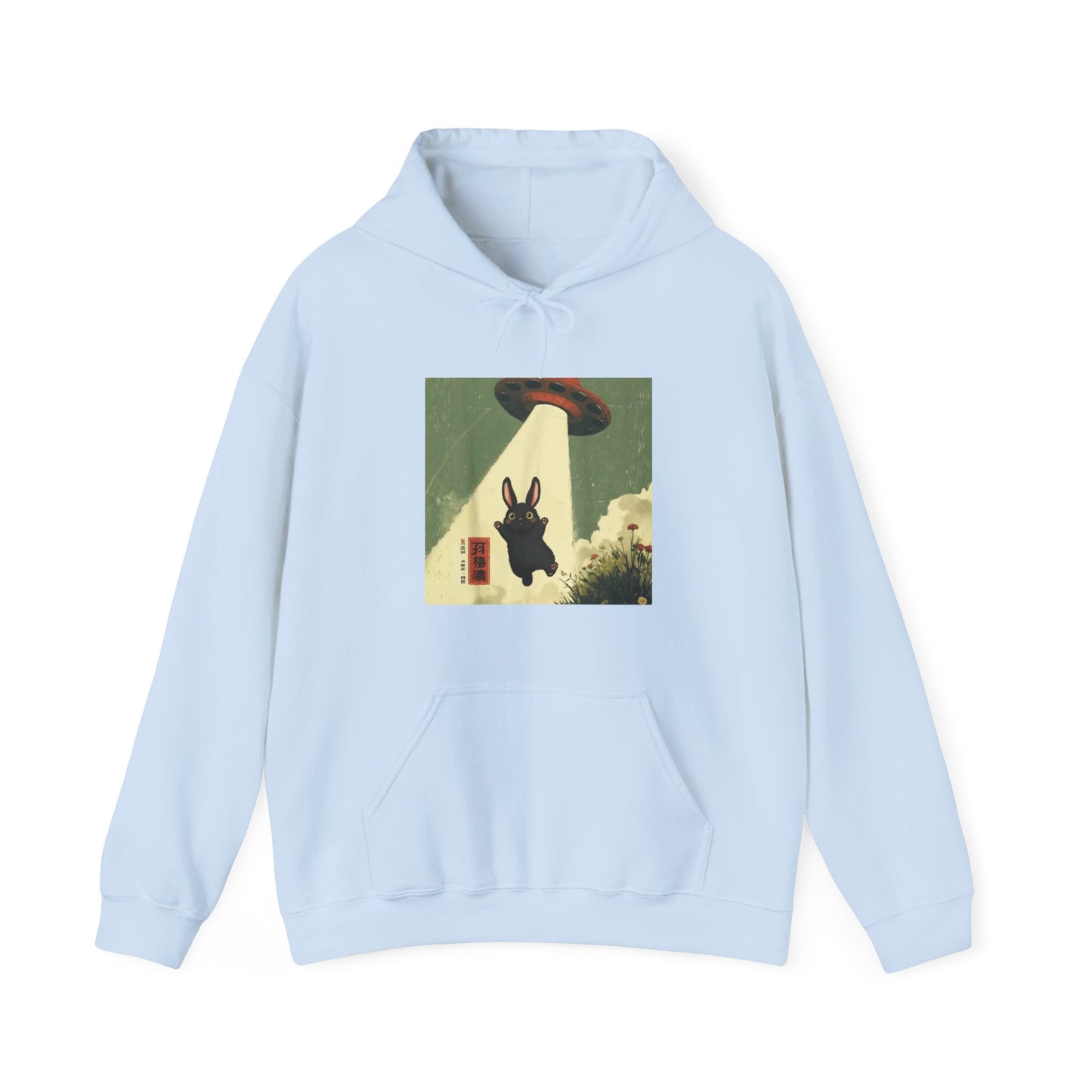 Alien Bunny Abduction Hoodie