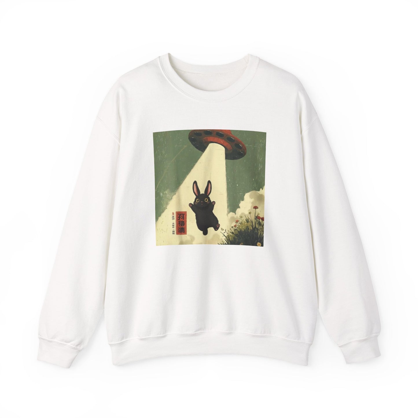 Alien Bunny Abduction Sweatshirt