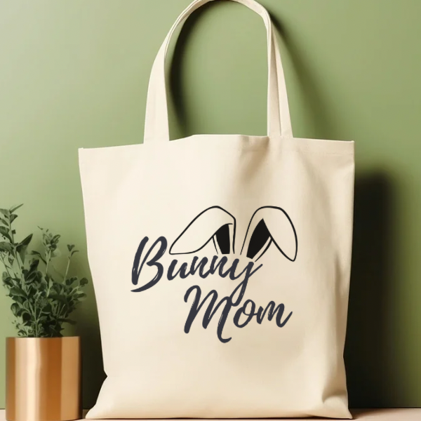 Bunny Mom Tote Bag