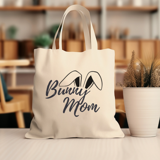 Bunny Mom Tote Bag