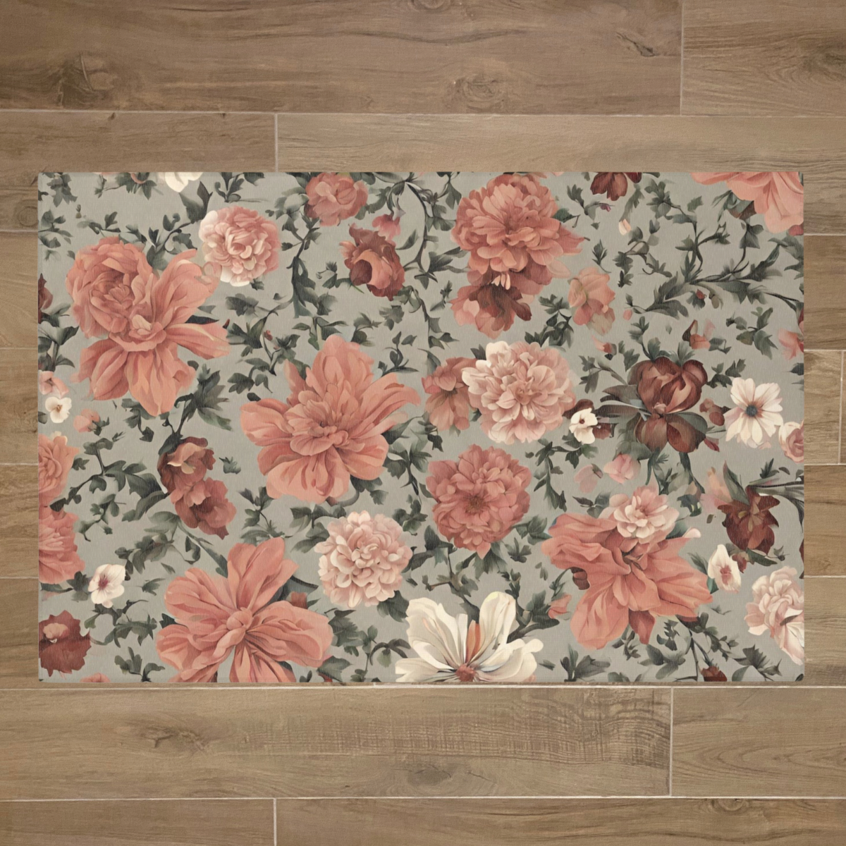 Rabbit Mat, Floral