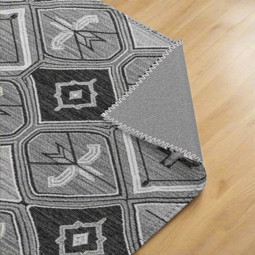 Modern Grey Rug
