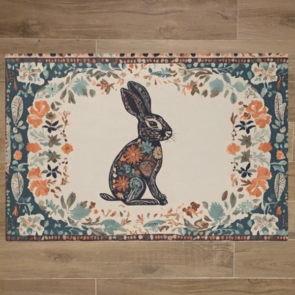 Boho Bunny Playpen Floormat