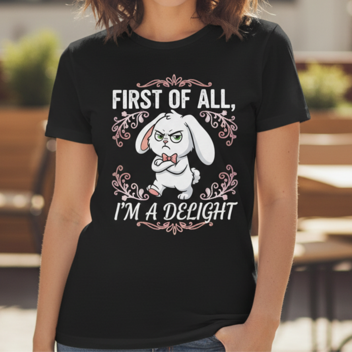 Delighted Bunny T-shirt