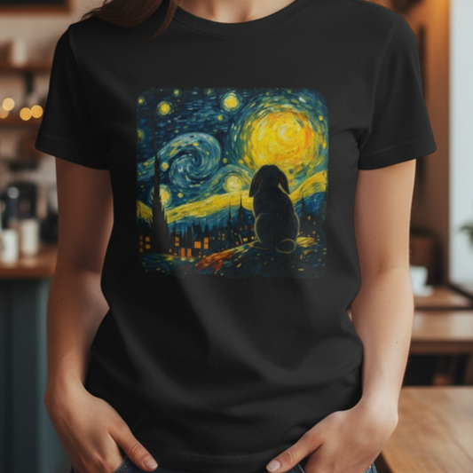 Starry Night Bunny T-Shirt
