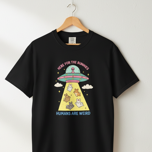 Here for the Bunnies T-shirt
