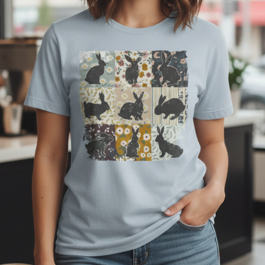 Floral Patchwork Tee